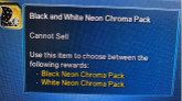 Black and White Neon Chroma Pack