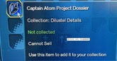 Captain Atom Project Dossier