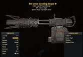 Anti-armor Shredding Minigun - Level 35