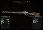 Bloodied Vicious Lever Action Rifle - Level 45