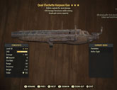 Quad Flechette Harpoon Gun - Level 50