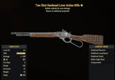 Two Shot Hardened Lever Action Rifle - Level 45