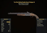 Two Shot Refined Double-Barrel Shotgun - Level 45