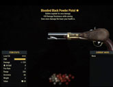 Bloodied Black Powder Pistol - Level 50