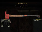 Bloodied Fire Axe - Level 45