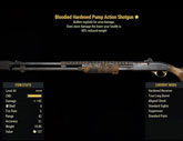 Bloodied Hardened Pump Action Shotgun - Level 45