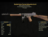 Bloodied Subachine Gun - Level 45