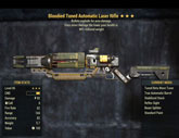 Bloodied Tuned Automatic Laser Rifle - Level 45