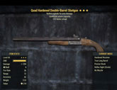 Quad Hardened Double-Barrel Shotgun - Level 45[3 Star]