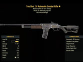 Two Shot .38 Automatic Combat Rifle - Level 50