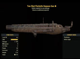 Two Shot Flechette Harpoon Gun - Level 50