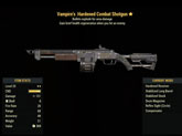 Vampire's Hardened Combat Shotgun - Level 20