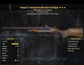 Vampire's Hardened Double Barrel Shotgun - Level 45