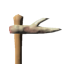 Antler pickaxe