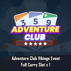 Adventure Club Vikings Event Full Carry Slot x 1