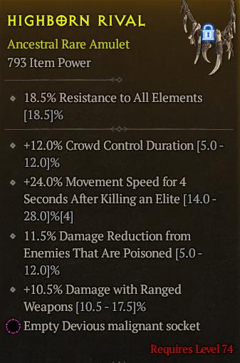 Highborn Rival[ID:16943323452]