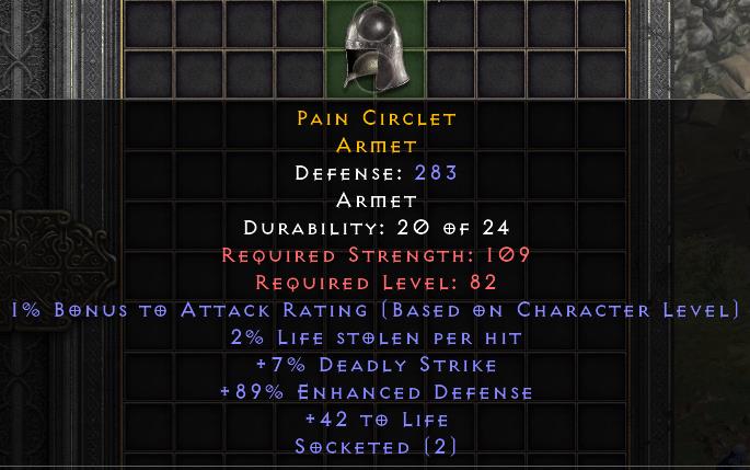 Pain Circlet[ID:17176139428]