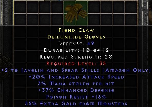 Fiend Claw[ID:17222783992]