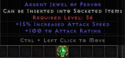 Argent Jewel Of Fervor[ID:1741515874810]