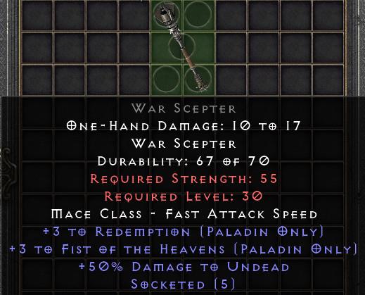 War Scepter[ID:1742655353145]