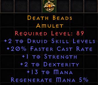 Death Beads[ID:1743084802553]