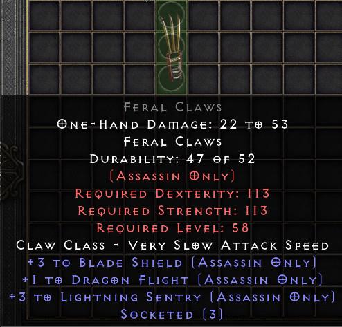 Feral Claws[ID:1747669528341]