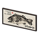 Fish Print Black bass