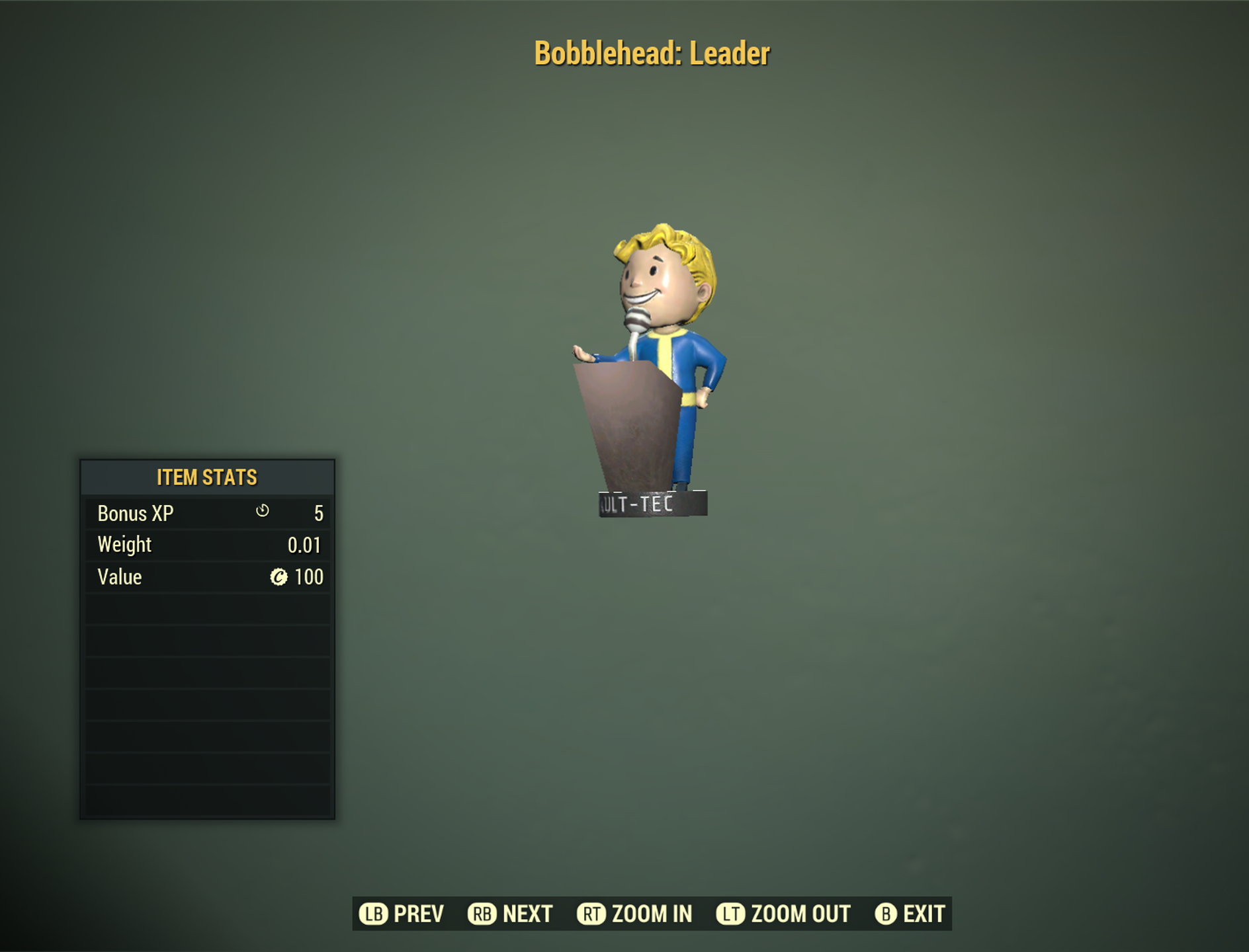 Bobblehead：Leader