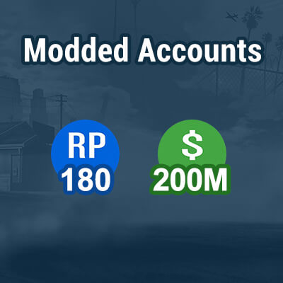 200 Million, RP Level 180, Full Access, PS5