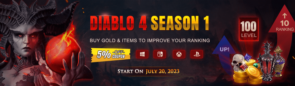 Buy Cheap Diablo 4 Gold At Best D4 Gold Store