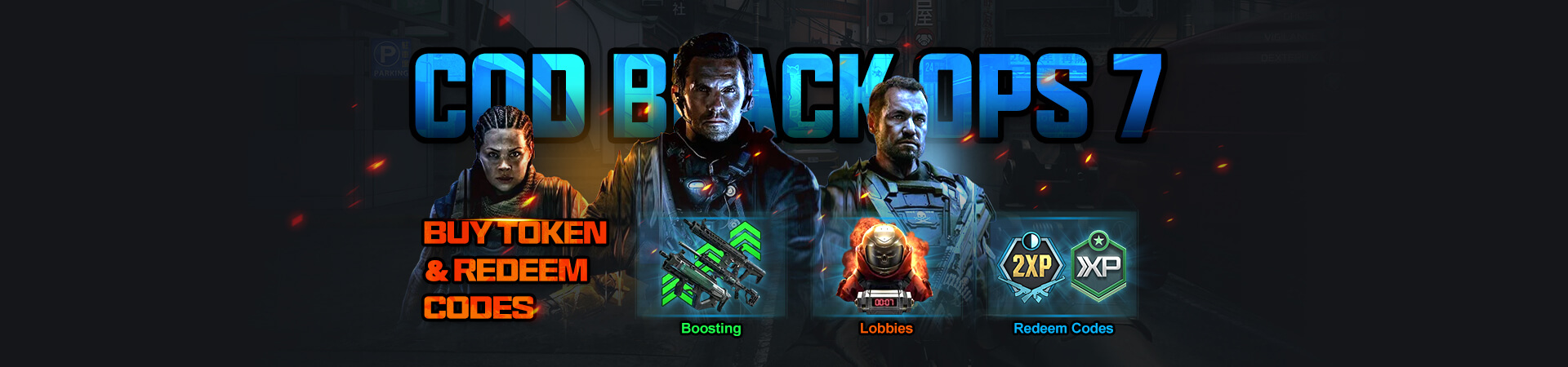 Buy CoD Black Ops 7 Token Codes & Redeem Codes