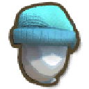 Blue Beanie