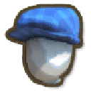 Blue Flat Cap