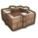 Brick Flower Bed