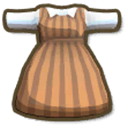 Brown Apron Dress