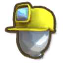 Empty Miners Helmet