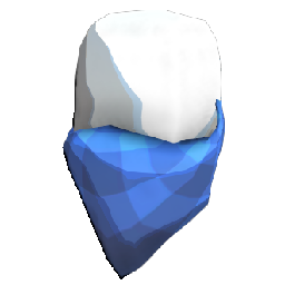 Face Bandana Blue