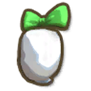 Green Hair Bow