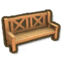 Gum Wood Bench