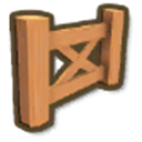 Gum Wood Fence