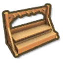 Gum Wood Tool Rack