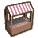 Hard Wood Market Stall