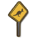 Jackaroo Crossing Sign