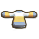 Orange And Grey Jumper
