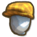 Orange Flat Cap