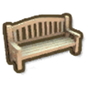 Palm Wood Bench