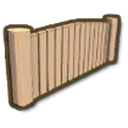 Palm Wood Double Gate