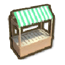 Palm Wood Market Stall