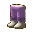 Purple Cuffed Pants