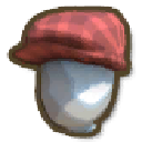 Red Flat Cap